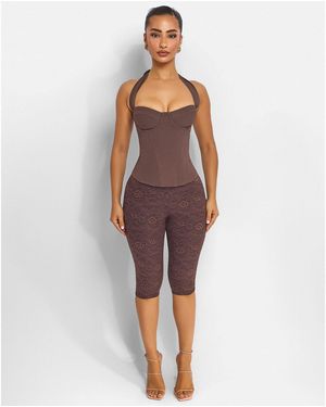 Mars the Label Zadie Corset Top - Purple