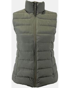 Jack Wills Badwell Lightweight Waterproof Puffer Gilet - Green