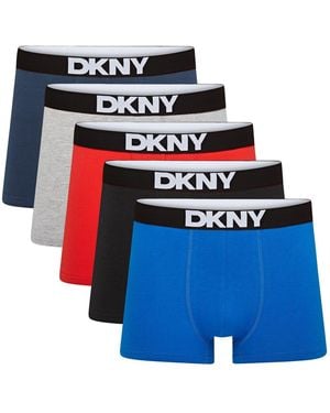 DKNY 5 Pack Trunks Walpi - Blue
