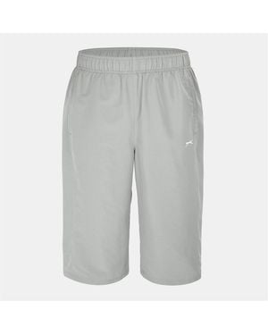 Slazenger 1881 Three Quarter Length Tracksuit Bottoms - Grey