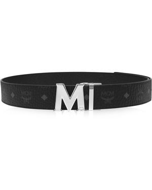 MCM Claus Reversible Belt - Black