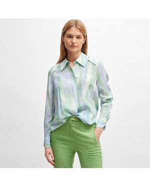 BOSS Bacie 10259334 01 Blouse - Green
