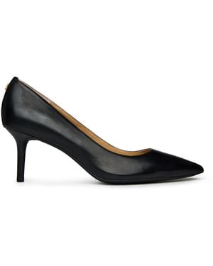 Ralph Lauren Lanette Court Stiletto Heels - Black