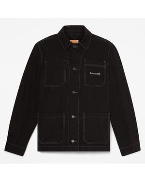 Timberland Timb Chore Canvas Overshirt - Black