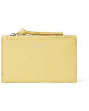 Osprey Molly Bi-Fold Leather Card Holder - Yellow