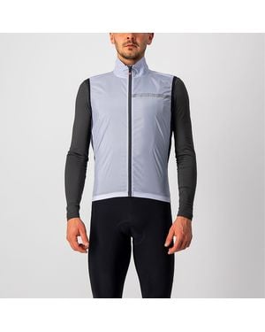 Castelli Squadra Windproof Packable Sleeveless Gilet - Blue