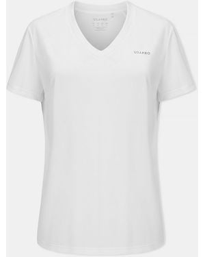 Usa Pro The Tech V-Neck Tee - White