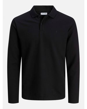 Jack & Jones Austin Longsleeved Polo - Black