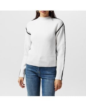 French Connection Crew Neck Jumper - White