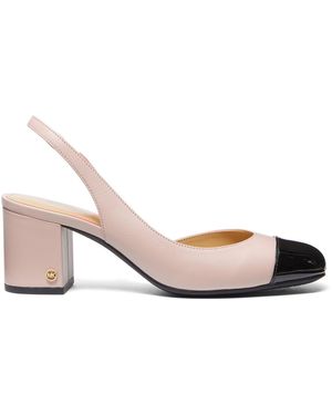 MICHAEL Michael Kors Perla Slingback Heels - Pink