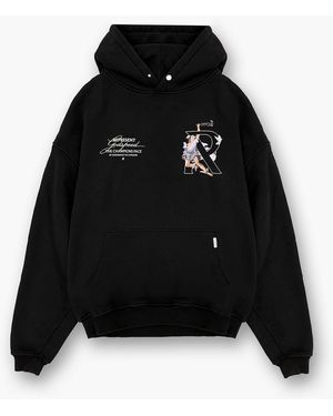 Represent Luxurious Oversized Hoodie - Black