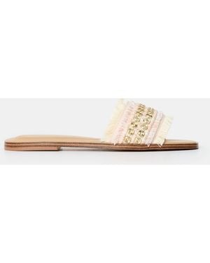 ALDO Nalani Flat Sandals - Natural