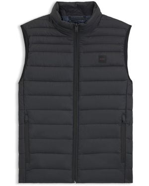 BOSS Odeno Slim-Fit Gilet - Black