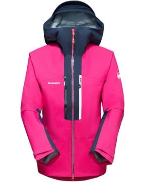 Mammut Taiss Waterproof Jacket - Pink