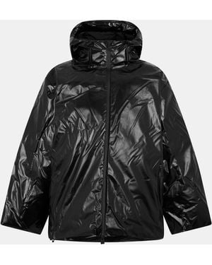 Rains Sibu Vision Waterproof Insulated Rain Anorak - Black