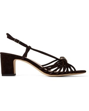 Loeffler Randall Minna 55H Heeled Sandals - Black