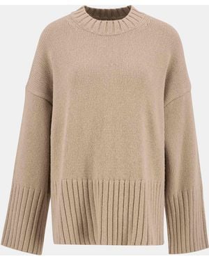 Barbour Sophia Crew Neck Jumper - Brown