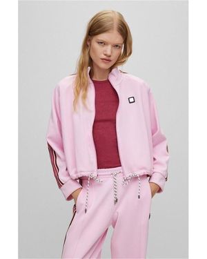 HUGO Daseidon Tracksuit Top - Pink