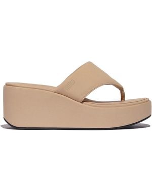 Fitflop Platforms Wedge Sandals - White