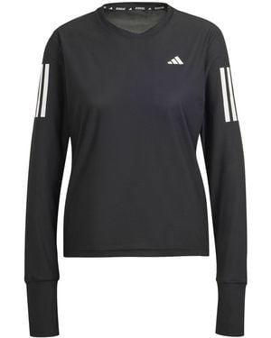 adidas Own The Run Long-Sleeve Top - Black