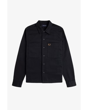 Fred Perry Overshirt - Blue