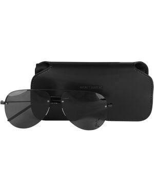 Saint Laurent Classic 11 M Aviators - Black