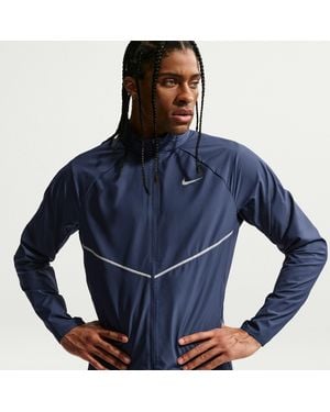 Nike Miler Repel Running Jacket - Blue