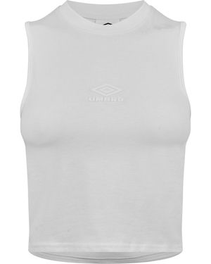 Umbro Dmn Racer Racerback Vest - White