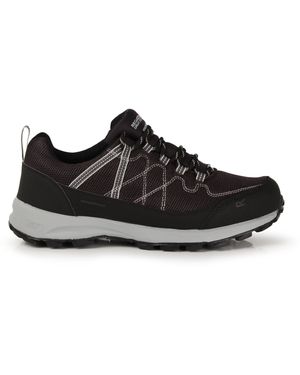 Regatta Lady Samaris Ii Waterproof Breathable Walking Shoes - Black