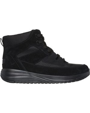 Skechers High-Top Trainers - Blue