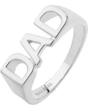Maria Black Dad Ring - Metallic