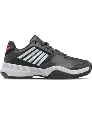 K-swiss Court Express Hb Clay Court Lace Up Tennis Shoes - Black