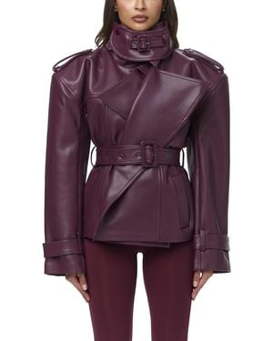 Naked Wardrobe Naked W Faux Leather Ld64 - Purple