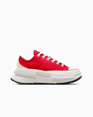 Converse Adults Run Star Legacy Platform Trainers - Red