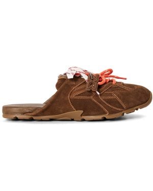 Nokwol Atlas Slide Flat Mule - Brown