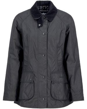 Barbour Beadnell Wax Jacket - Grey