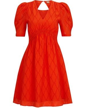 BOSS C Dizziano Smock Dress - Red