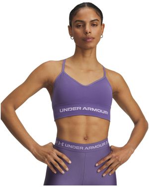 Under Armour Vanish Seamless Low Impact Sports Bra - Blue