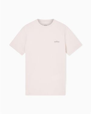 ARMANI EXCHANGE Regular Fit T-Shirt - Pink