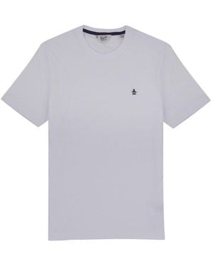 Original Penguin Pin Point Embroidered T-Shirt - Blue
