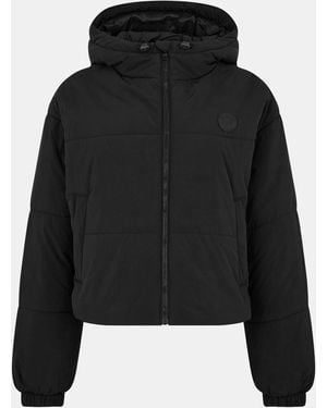 HUGO Freya Streamlined Short Puffer Jacket - Black