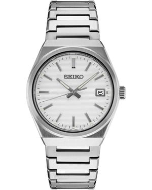 Seiko Classic Quartz Analogue Quartz Watch - Metallic
