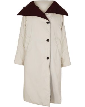 Varley Annalise Reversible Wrap Coat - Natural