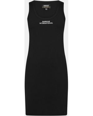 Barbour B.Intense Ozanne Mini Cut Out Dress - Black