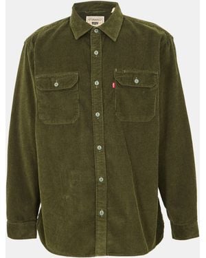 Levi's Jackson Worker Long Sleeve Denim Shirt - Green