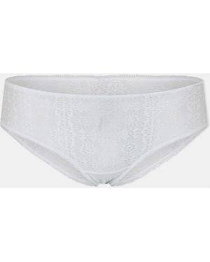 Polo Ralph Lauren Eyelet Brazilian Brief - White