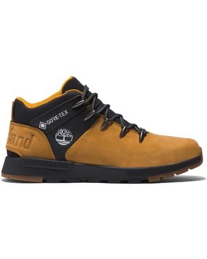 Timberland Sprint Trekker Mid Lace Up Waterproof Trainer - Brown