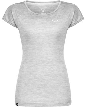 Salewa Puez Melange Dry T-Shirt - Grey