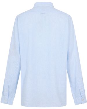 Woolrich Wool Stripe Shirt - Blue