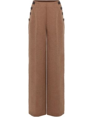 Phase Eight Cassandra Linen Trouser - Brown